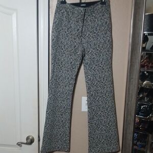 Express Black and Gray Textured Pants